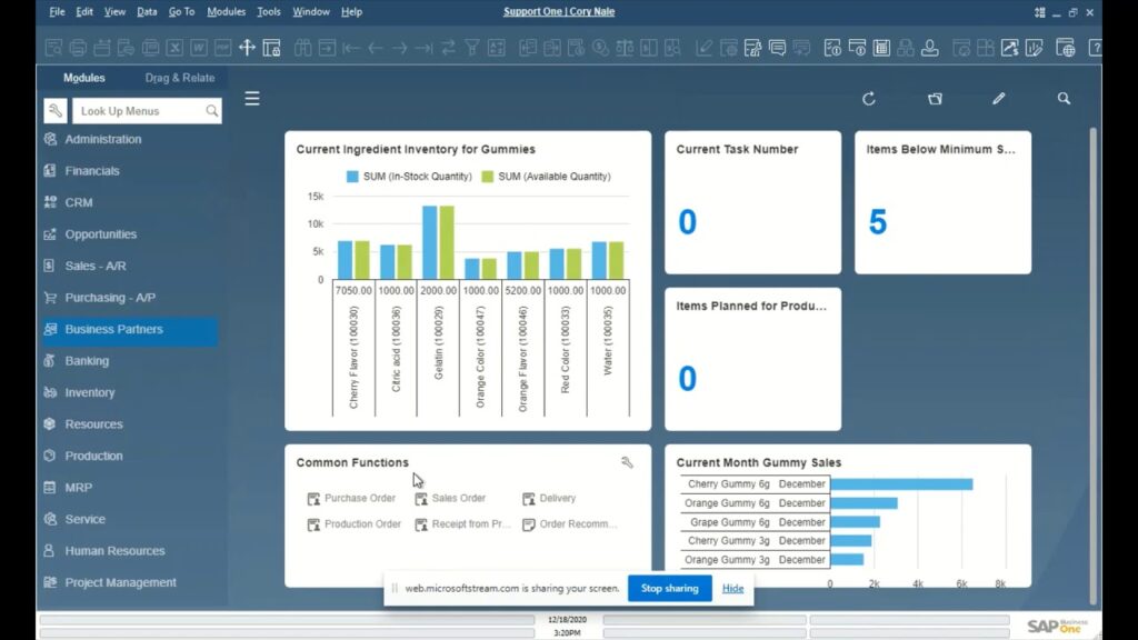 Diferença entre SAP e SAP Business One